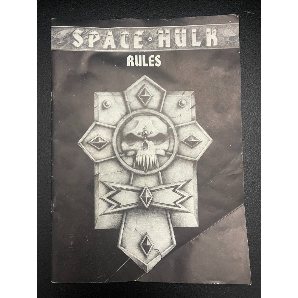 Space Hulk Rules 1989 Warhammer 40K Tactical Board Game Games Workshop